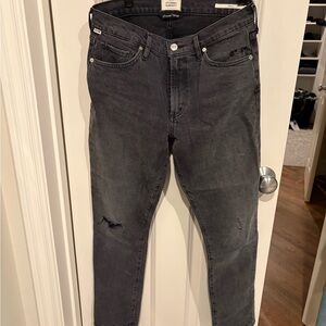 Citizens Of Humanity Charcoal Skinny Jeans